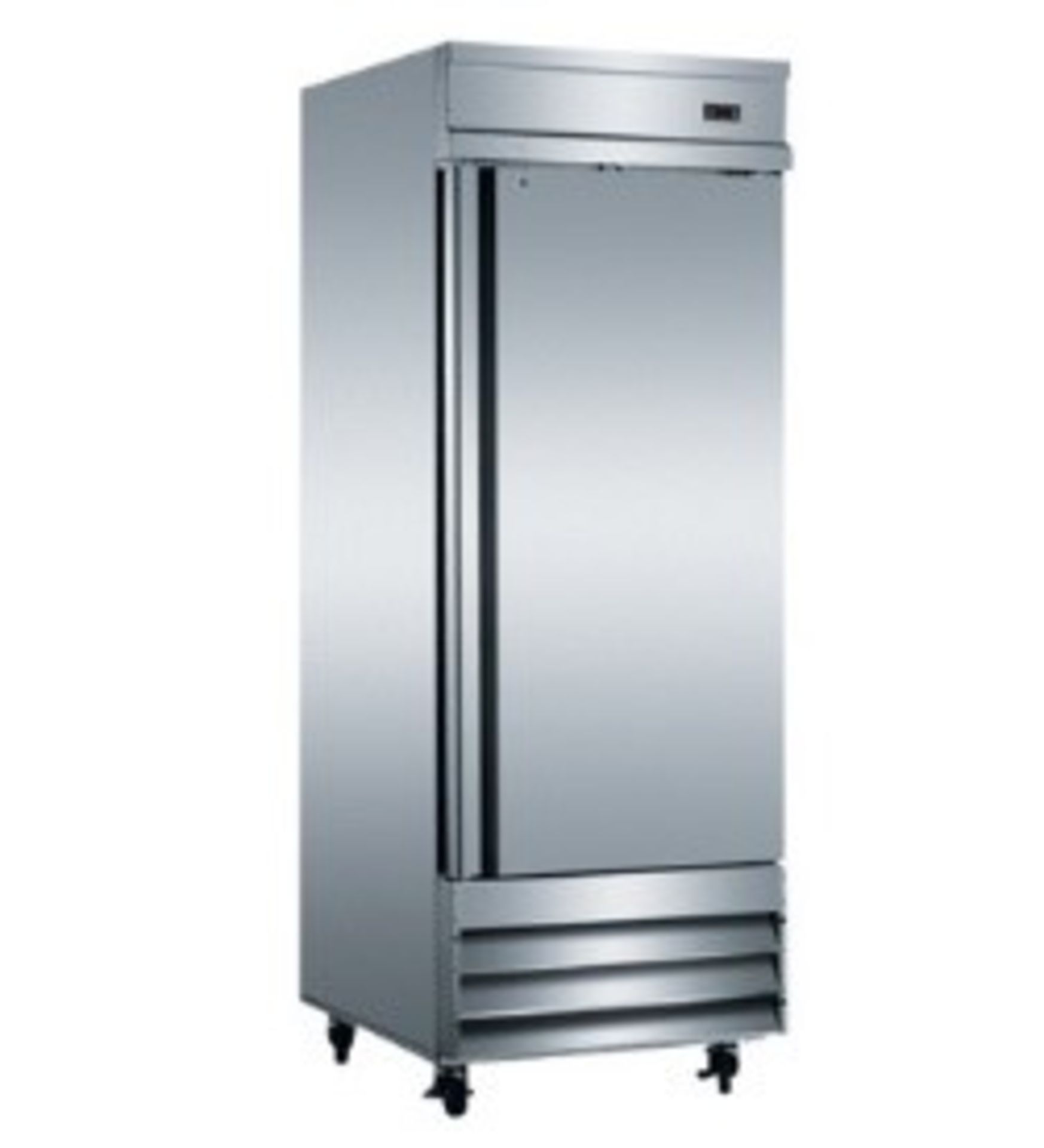 EQ Stainless Steel Reach-In Freezer 172 Gal, Silver Model #:CFD-1FF L*W*H (inch):29*32.25*82.5 - Image 2 of 2