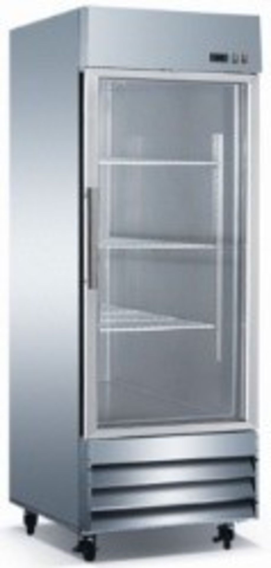 EQ Stainless Steel Reach-In Refrigerator 172 Gal, Silver Model #:CFD-1RR-G L*W*H (inch):29*32.25*