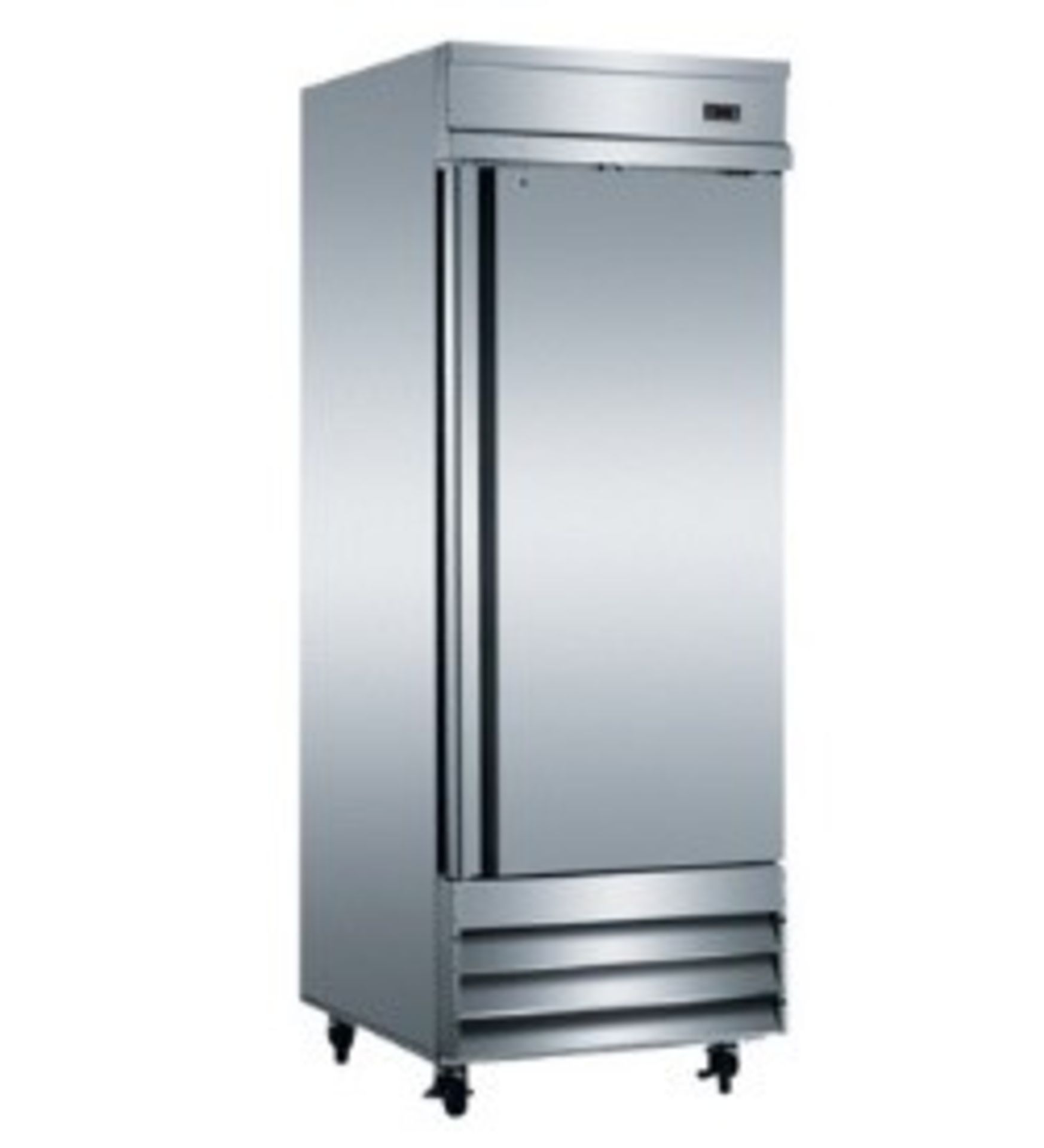 EQ Stainless Steel Reach-In Freezer 172 Gal, Silver Model #:CFD-1FF EHC L*W*H (inch):29*32.25*82.5