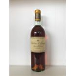 1968 Yquem, Sauternes, Bordeaux, France, 1 bottle