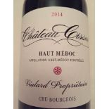 2014 Cissac, Haut Medoc, Bordeaux, France, 12 bottles