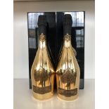 NV Ace of Spades, Armand de Brignac, Champagne, France, 2 bottles