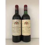 Various Malescot St. Exupery Duo, Bordeaux, France, 2 bottles