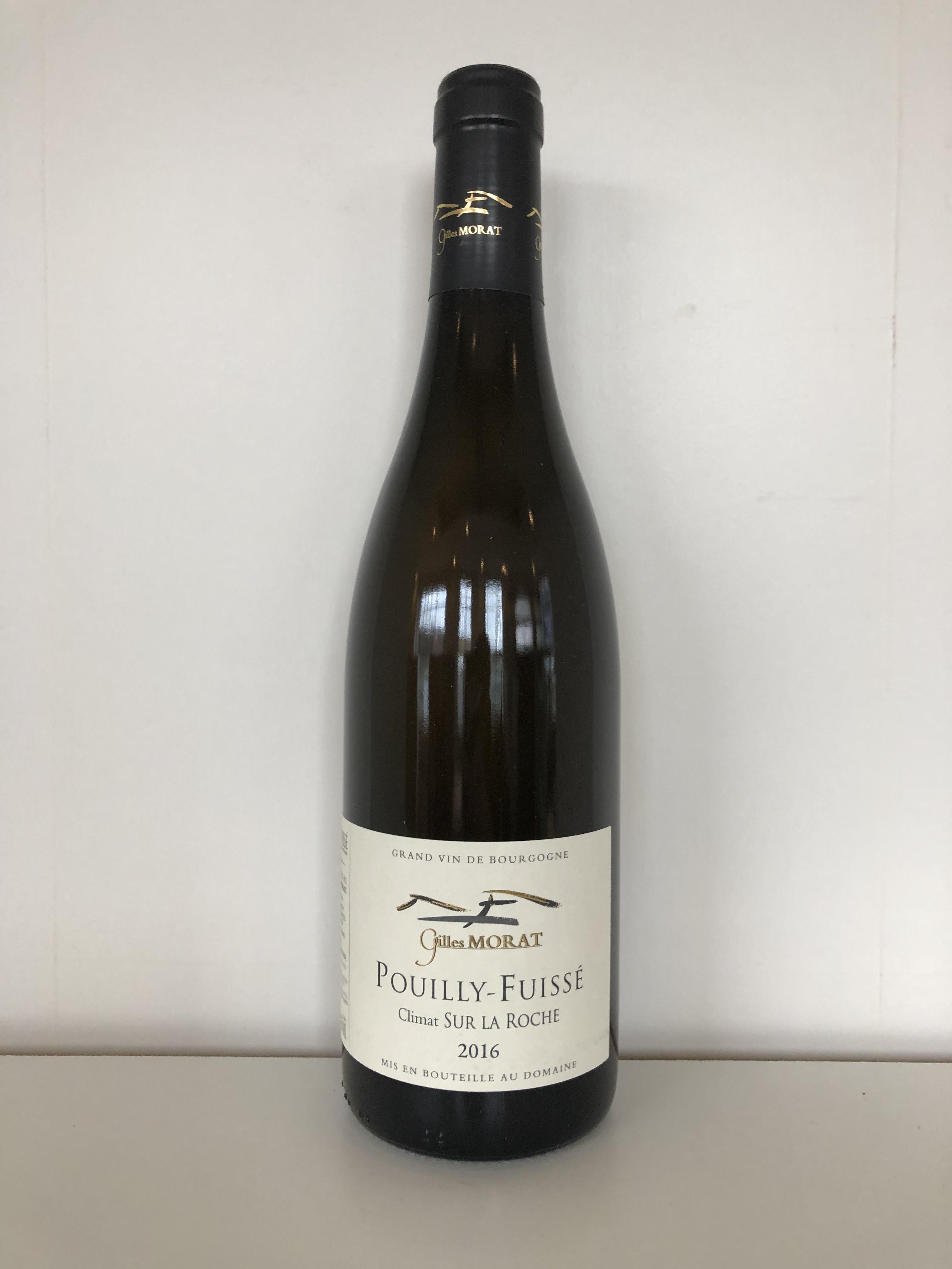 2016 Pouilly Fuisse Sur la Roche, Gilles Morat, Burgundy, France, 12 bottles