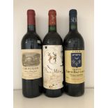 1989 Mixed 1989 Bordeaux , Bordeaux, France, 3 bottles