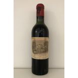 1961 Lafite Rothschild, Pauillac, Bordeaux, France, 1 half bottle