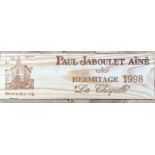 1998 Hermitage La Chapelle, Paul Jaboulet Aine, Rhone, France, 6 bottles