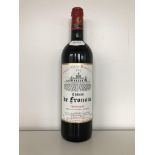 1995 Ch de Fronsac, Fronsac, Bordeaux, France, 12 bottles