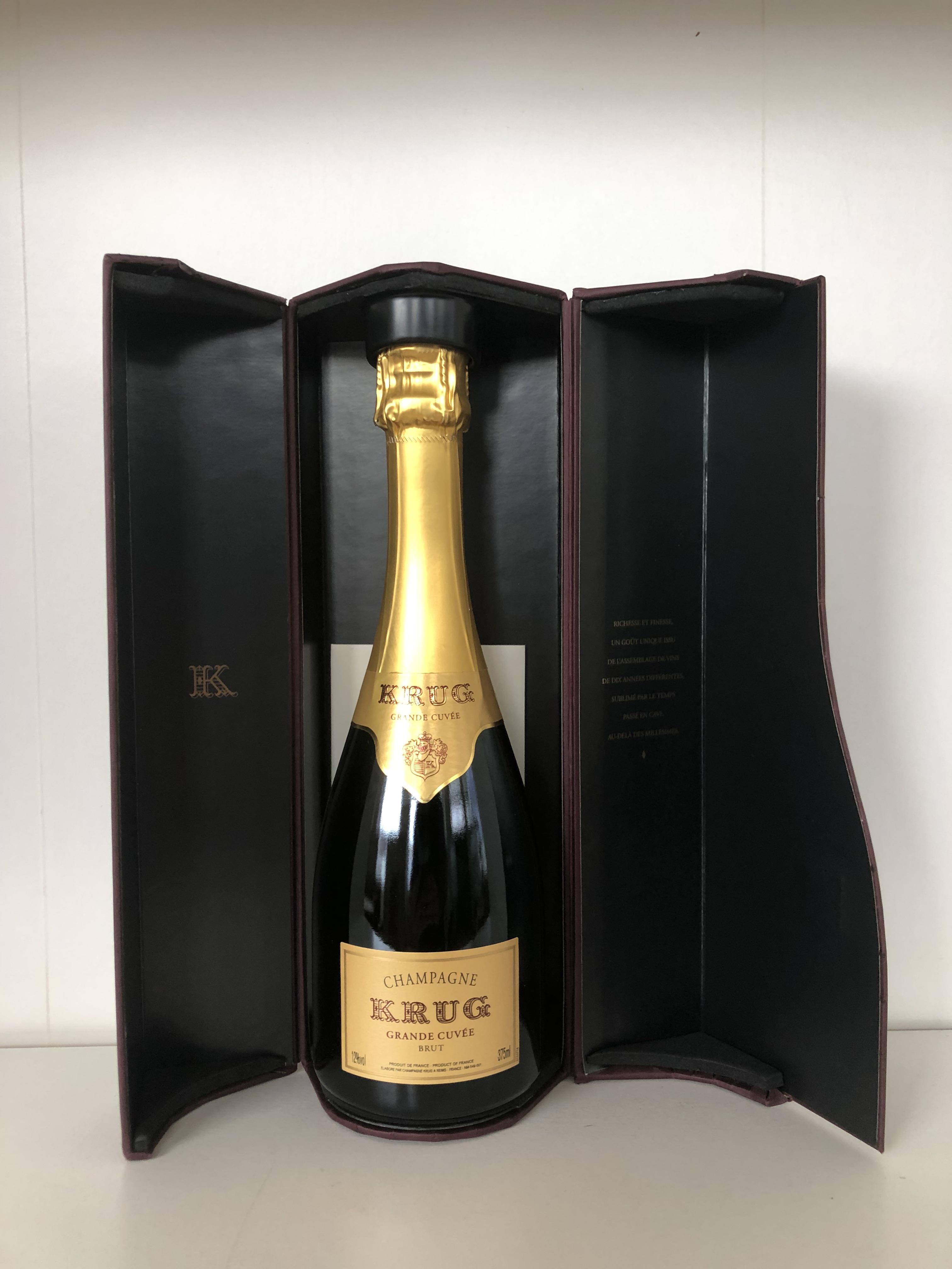 NV Krug Grande Cuvee, Champagne, France, 1 half bottle