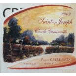 2009 St Joseph Clos de Cuminaille, Pierre Gaillard, 6 bottles of 75cl.