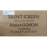 2007 St Joseph, Domaine Gonon, 6 bottles of 75cl.