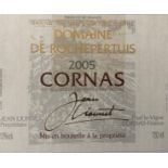2005 Cornas, Domaine de Rochepertuis, 6 bottles of 75cl.