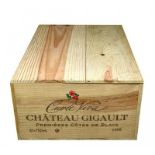 1998 Gigault Cuvee Viva, 12 bottles of 75cl