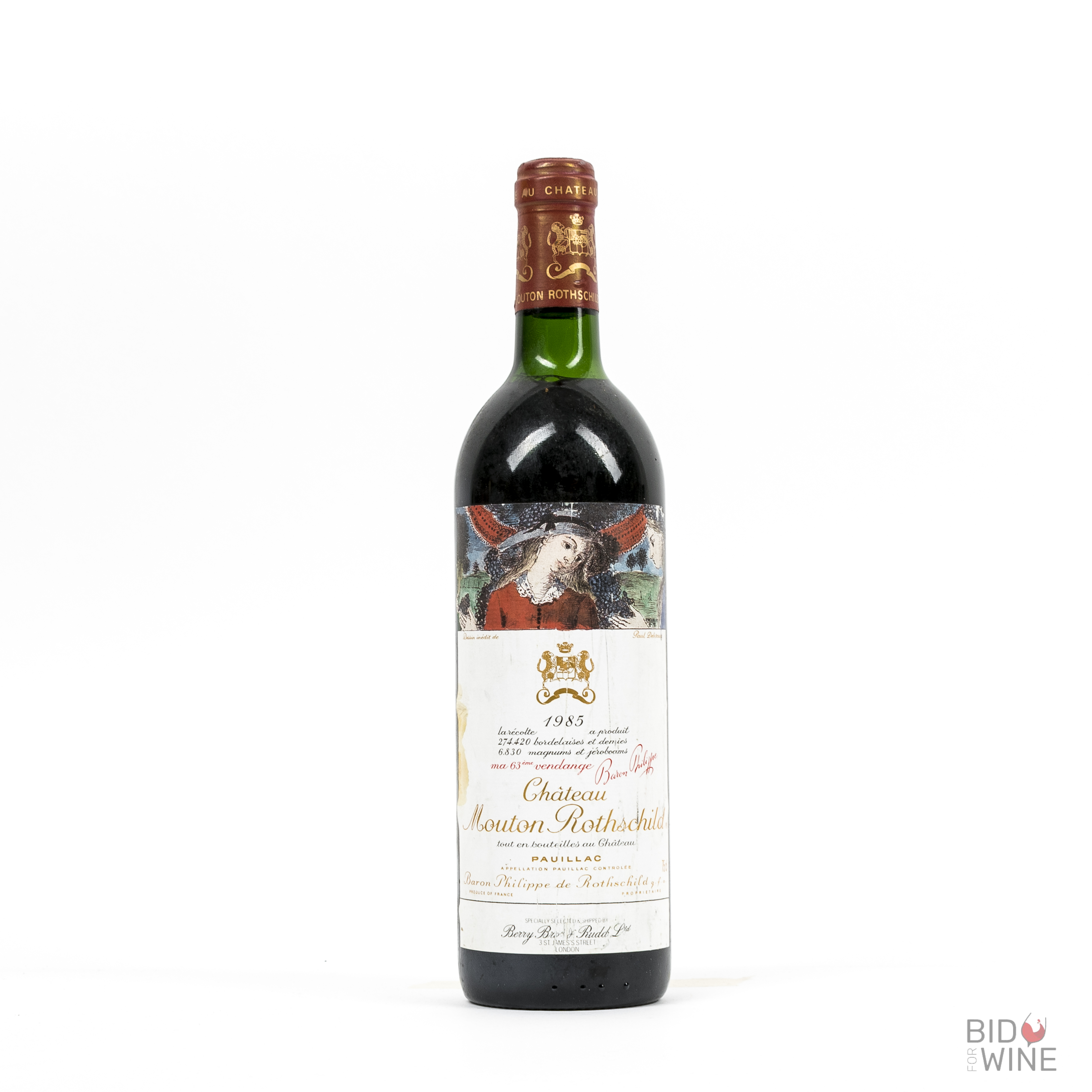 1985 Mouton Rothschild, 1 bottle of 75cl
