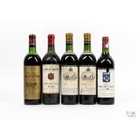 1960s Mixed Bordeaux, 5 bottles of 75cl