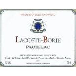 2011 Lacoste Borie, 12 bottles of 75cl
