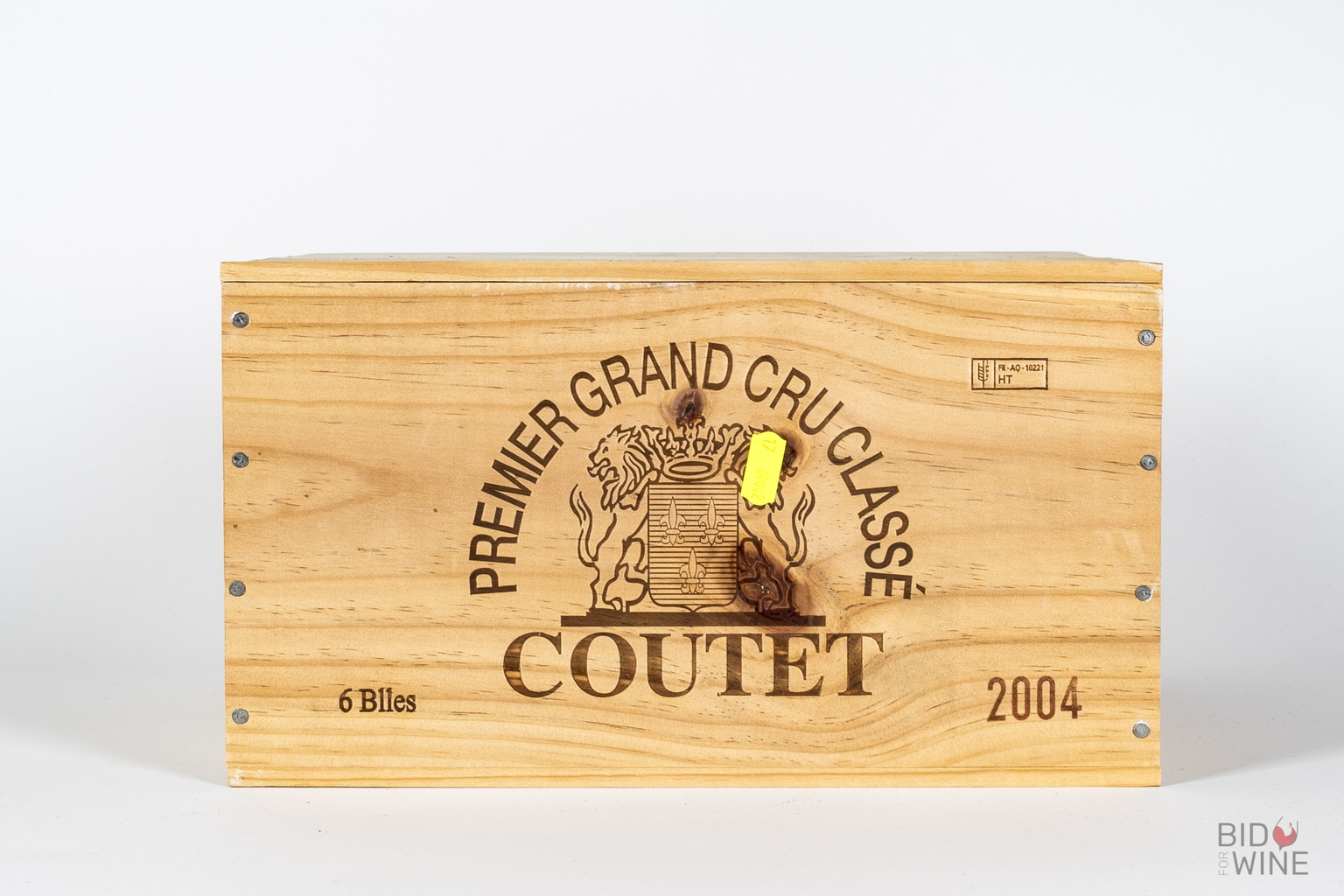 2004 Coutet, 6 bottles of 75cl