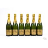 1995 Champagne Cattier Premier Cru Brut, 6 bottles of 75cl
