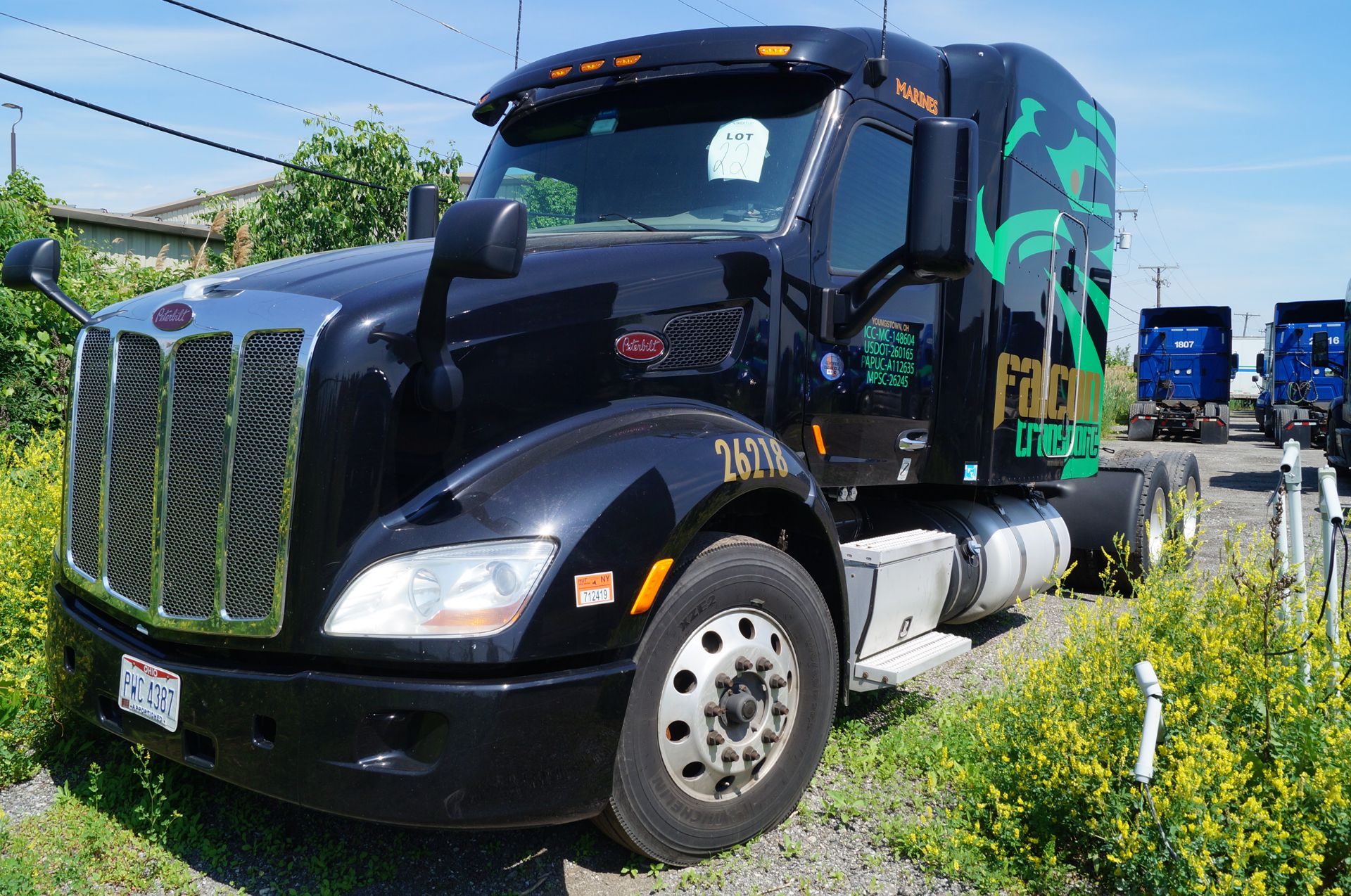 2016 PETERBILT Model 579, VIN# 1XPBD49X9GD359238, UNIT #26218, 28666 Hildebrandt Rd. Romulus