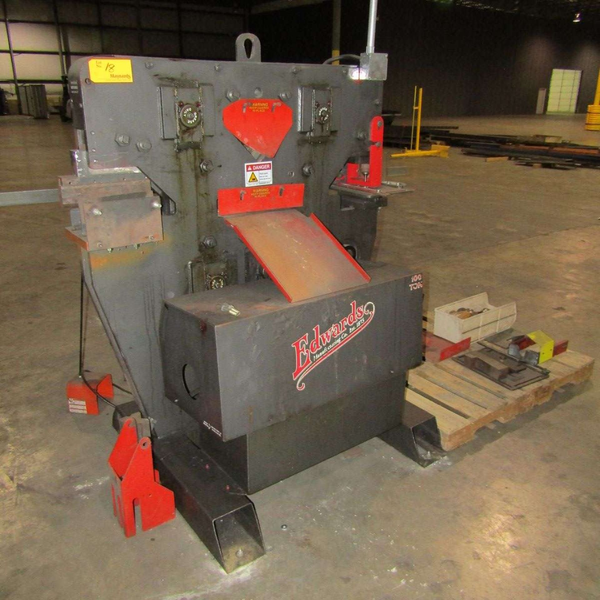 Edwards 100 Ton Ironworker