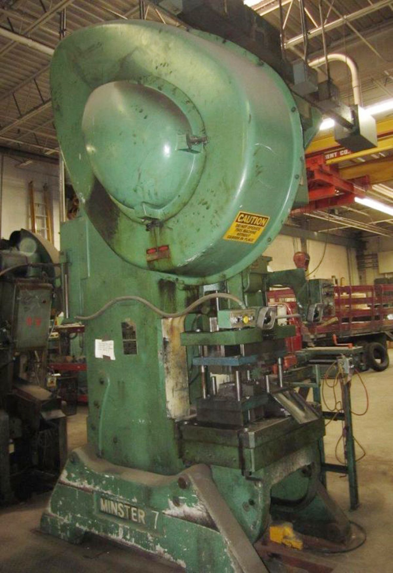 Minster OBI Punch Press, 75 Ton x 36" x 24", Mdl: #7, S/N: 22907 (6393P) (Located In Painesville, - Image 7 of 10