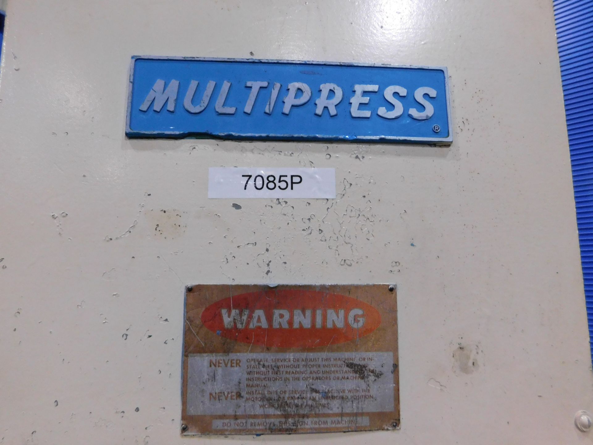 Abex-Denison Multipress Hydraulic C Frame Press, 35 Ton x 24" x 18", Mdl: FW2L-3515M, S/N: 27140 ( - Image 2 of 11