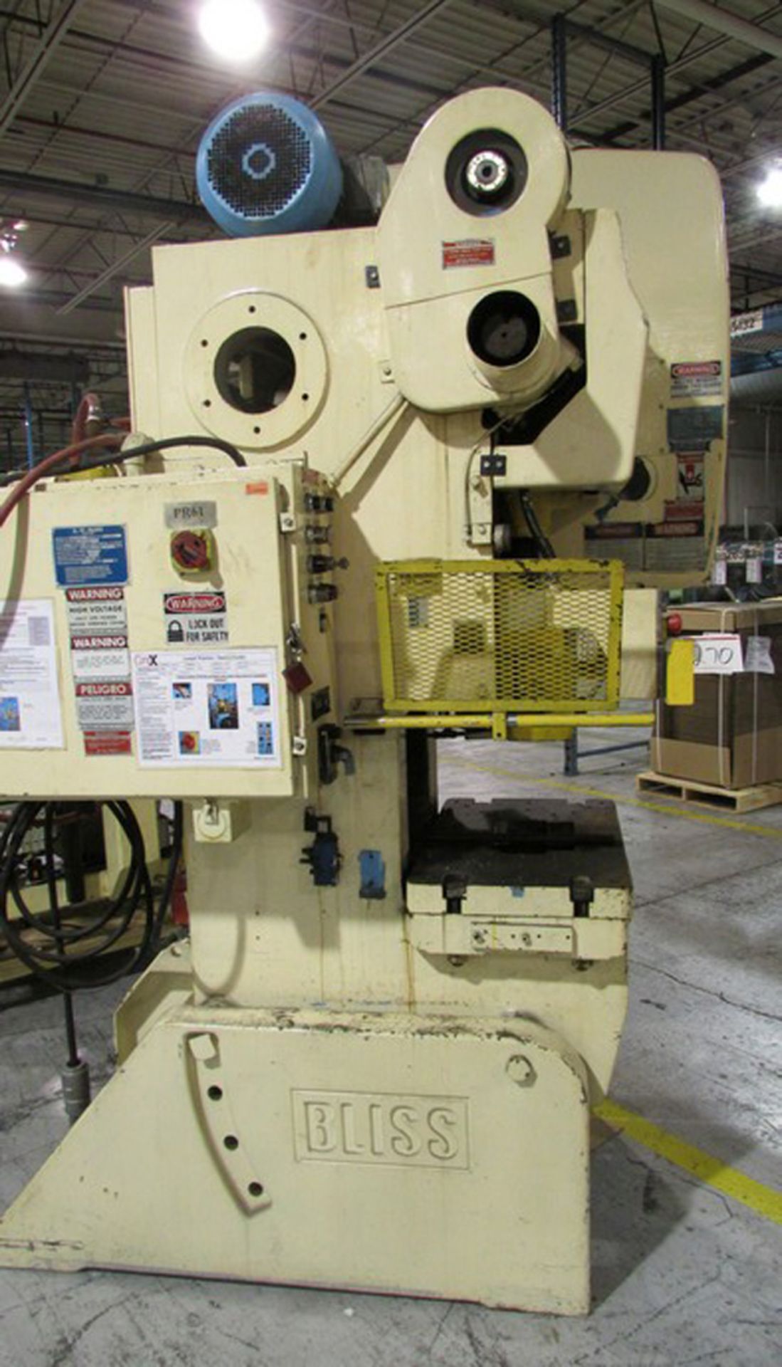 1988 Bliss OBI Punch Press, 45 Ton x 29 1/2" x 19 1/2", Mdl: C-45, S/N: H70622 (6413P) (Located In - Image 4 of 6