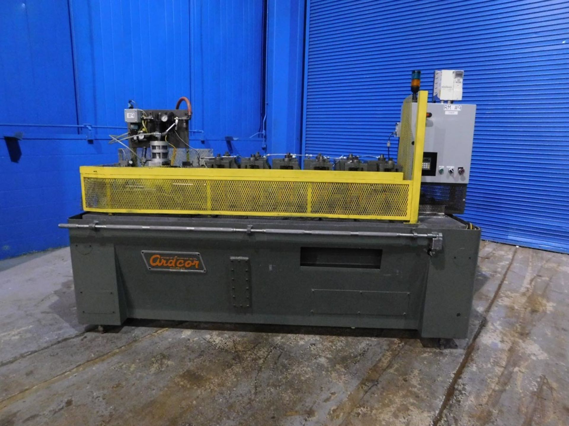 Ardcor Geared Rollformer, 6 Stands x 5 1/2" RS x 1 1/2" Shaft, Mdl: 5-F (7540P) (Located In