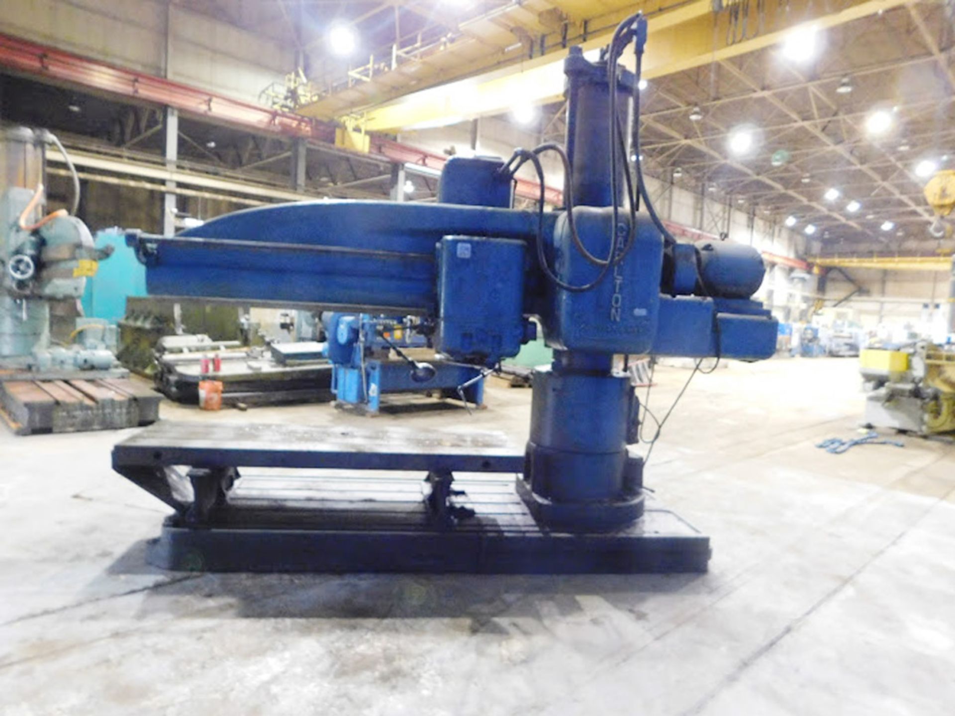 Carlton Radial Arm Drill, 7' x 17", Mdl: 4A (7045P) (Located In Painesville, OH) - Image 8 of 12