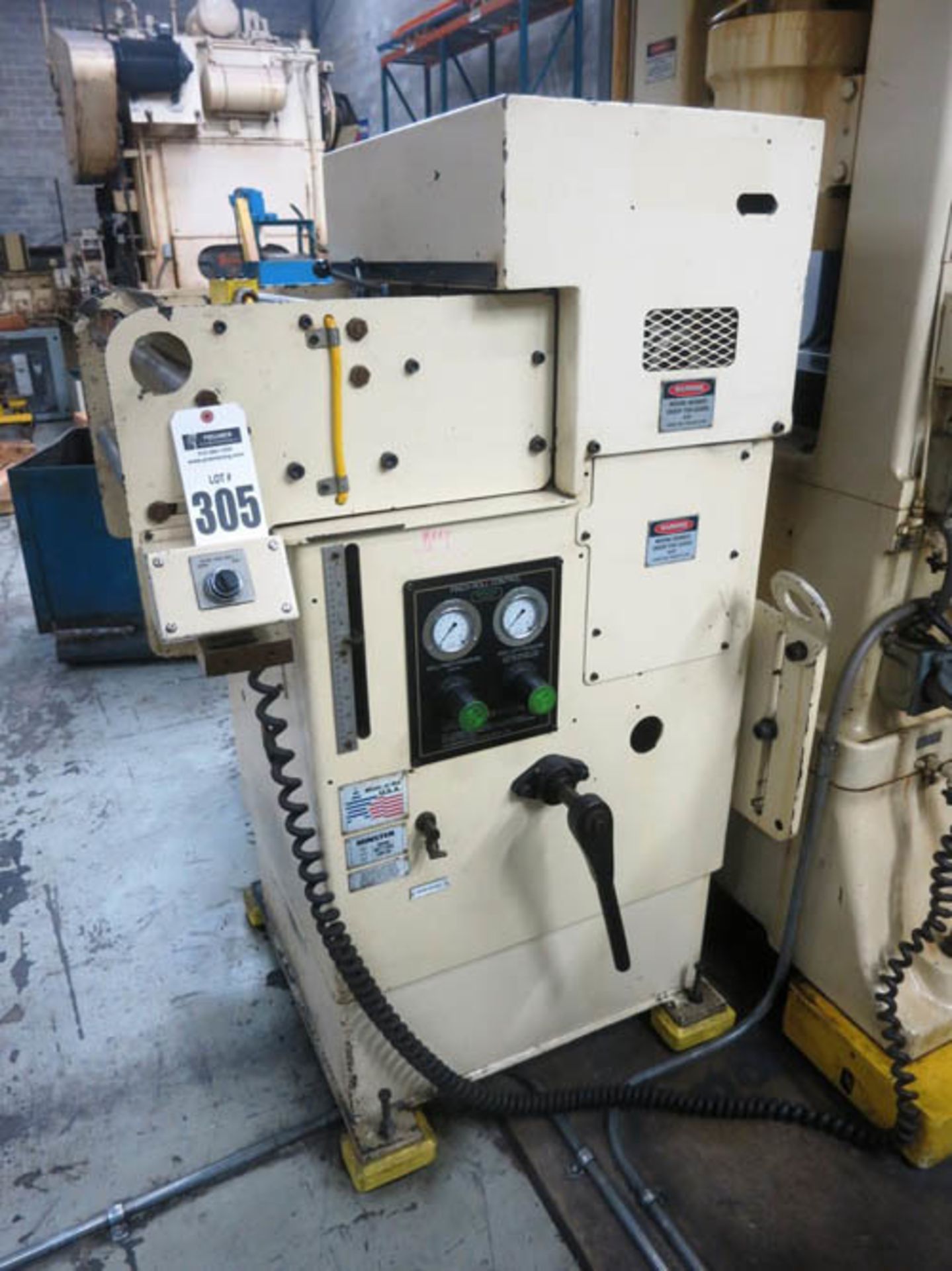 1995 Minster Servo Feeder, 14" x 0.090", Mdl: MEF3-350S, S/N: 1850510 (7950P) (Located In - Image 2 of 6