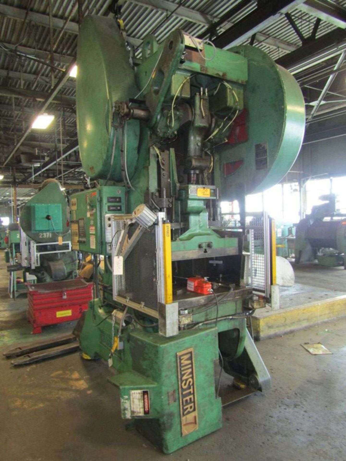 Minster OBI Punch Press, 75 Ton x 36" x 24", Mdl: #7, S/N: SS-7-23841 (8083P) (Located In - Image 2 of 9