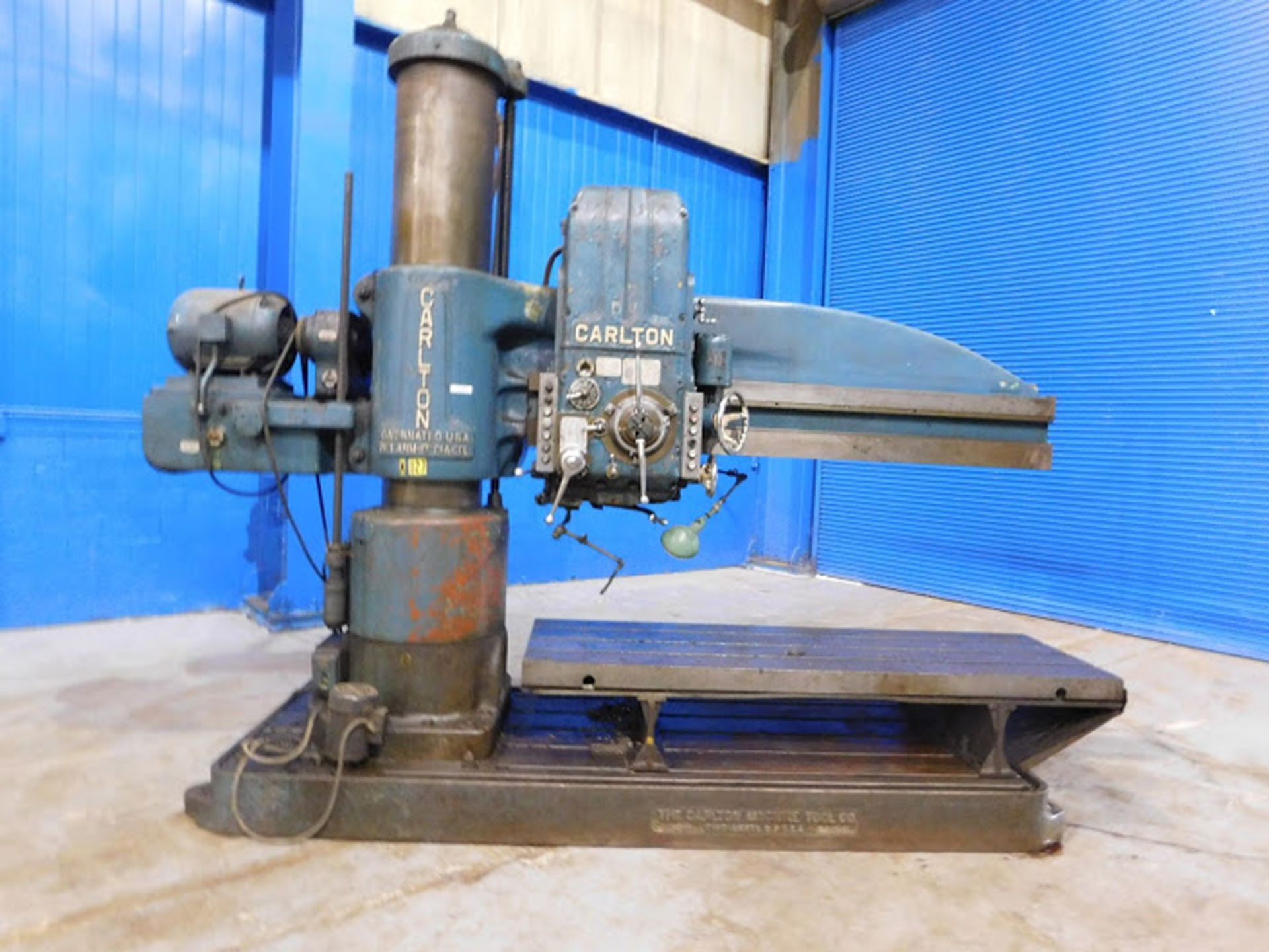 Carlton Radial Arm Drill, 7' x 17", Mdl: 4A (7045P) (Located In Painesville, OH) - Image 12 of 12