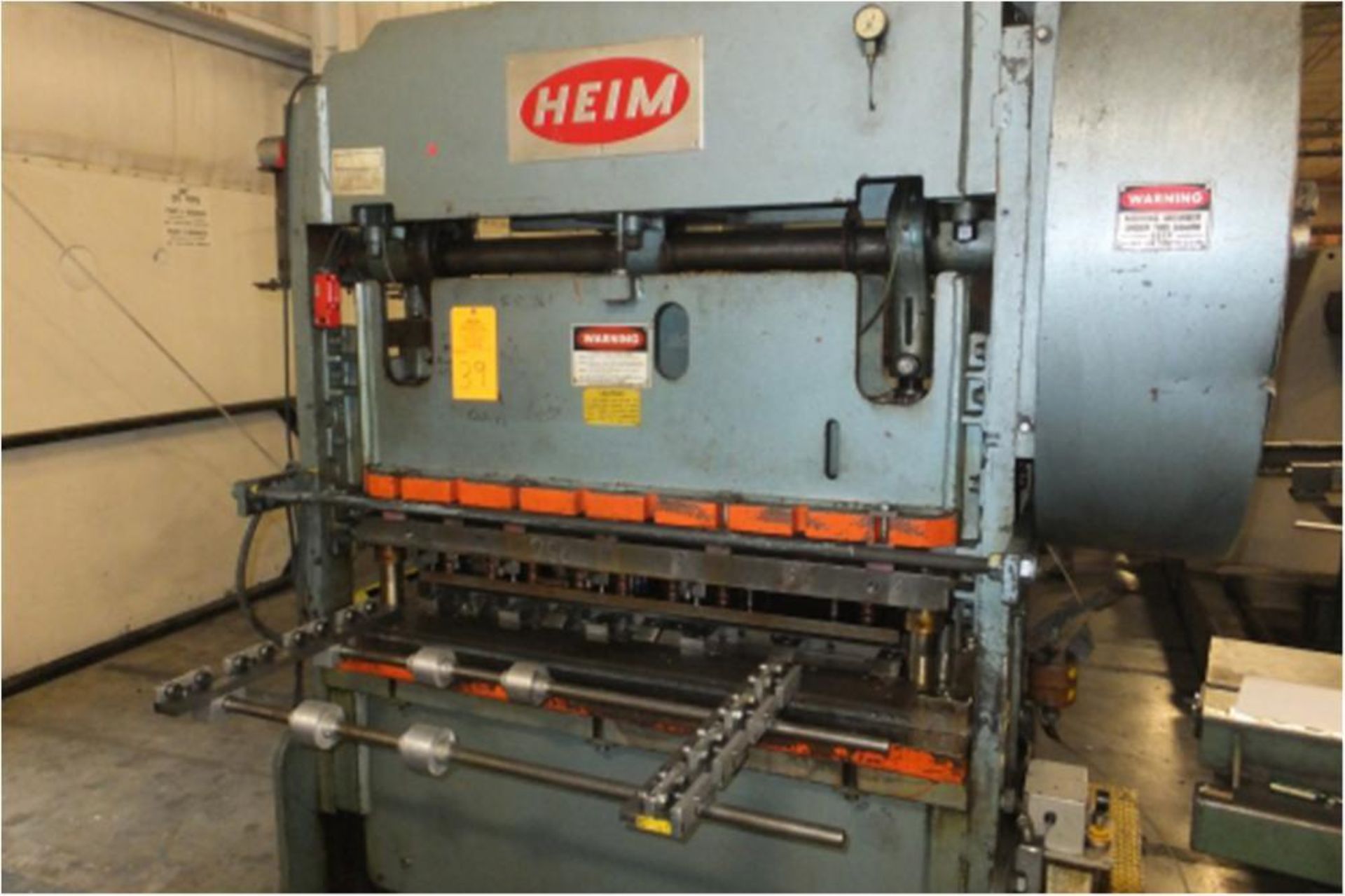 Heim Straight Side Double Crank Press, 40 Ton x 56" x 22", Mdl: S2-40, S/N: H-3668 (6932P) (