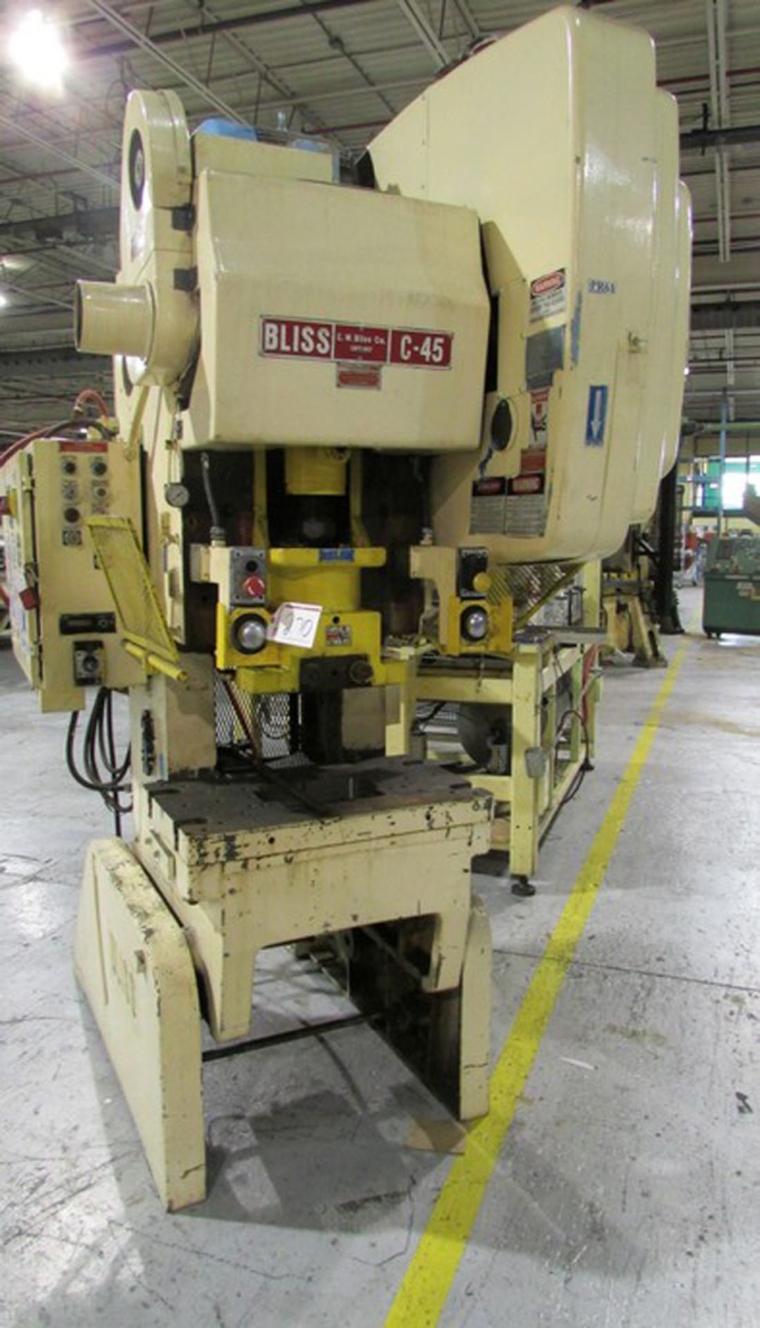 1988 Bliss OBI Punch Press, 45 Ton x 29 1/2" x 19 1/2", Mdl: C-45, S/N: H70622 (6413P) (Located In - Image 2 of 6