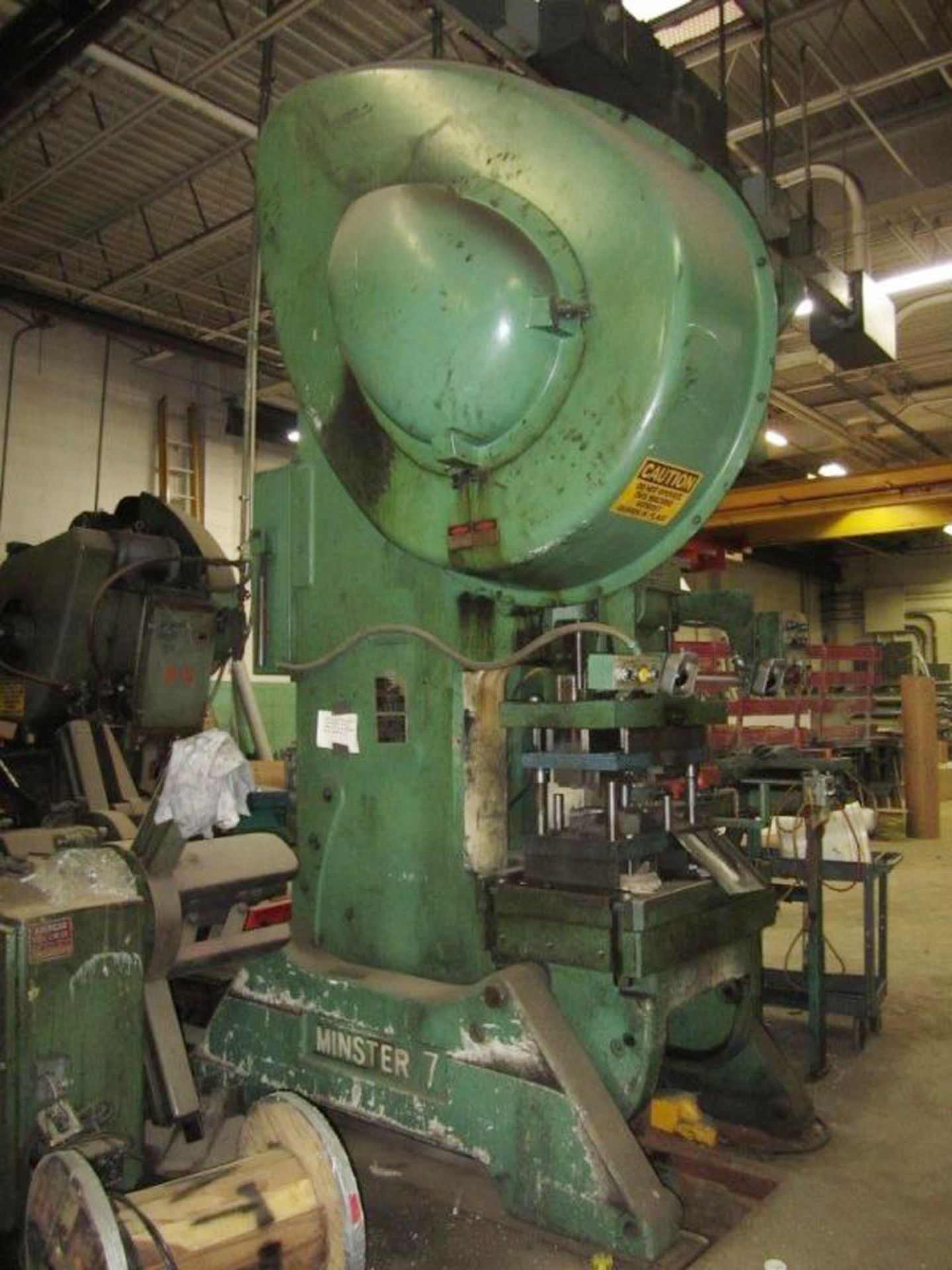 Minster OBI Punch Press, 75 Ton x 36" x 24", Mdl: #7, S/N: 22907 (6393P) (Located In Painesville, - Image 8 of 10