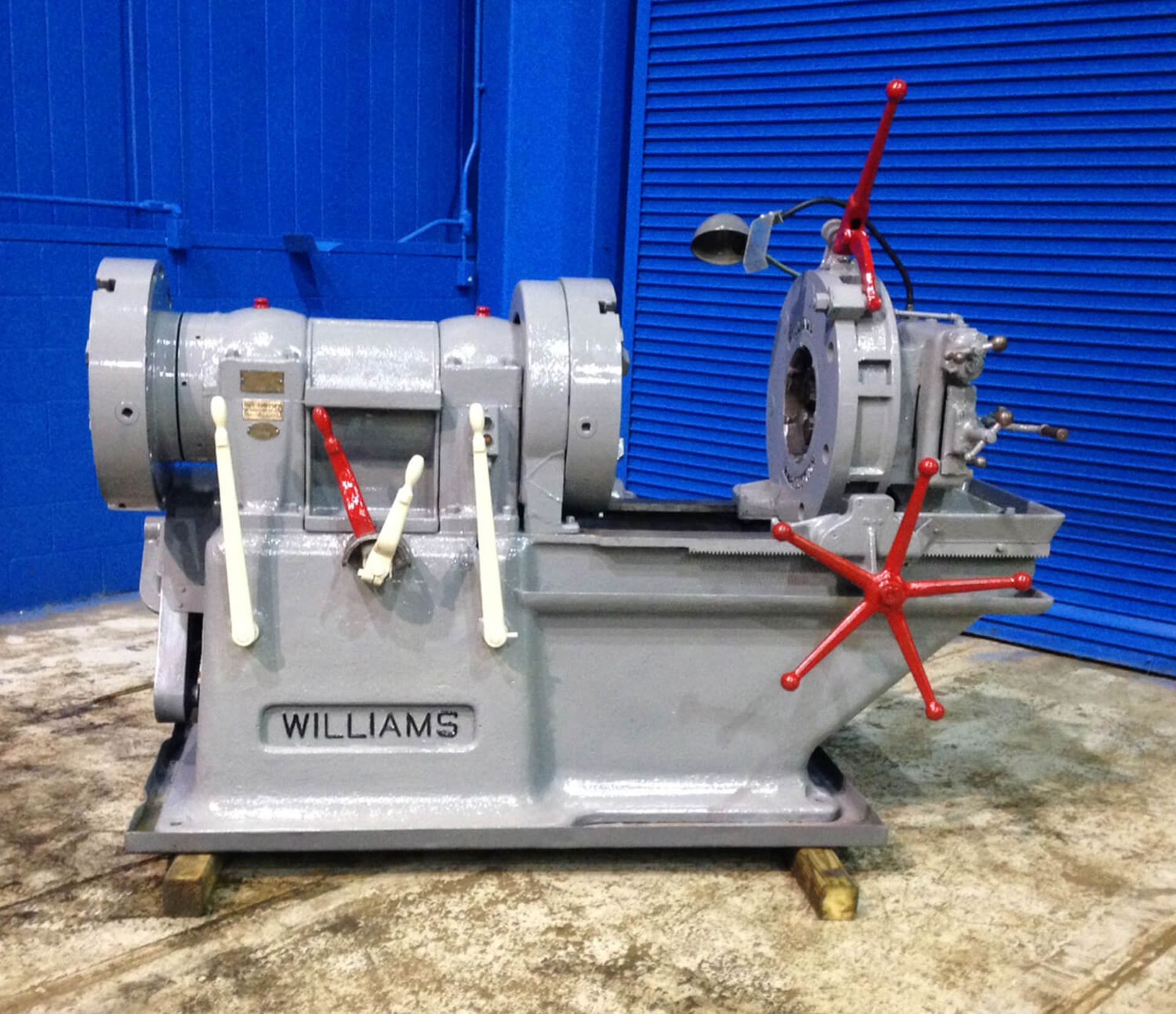 William Pipe & Bolt Threading Machine, 6", Mdl: HP, S/N: 5-5723-27 (6570P) (Located In