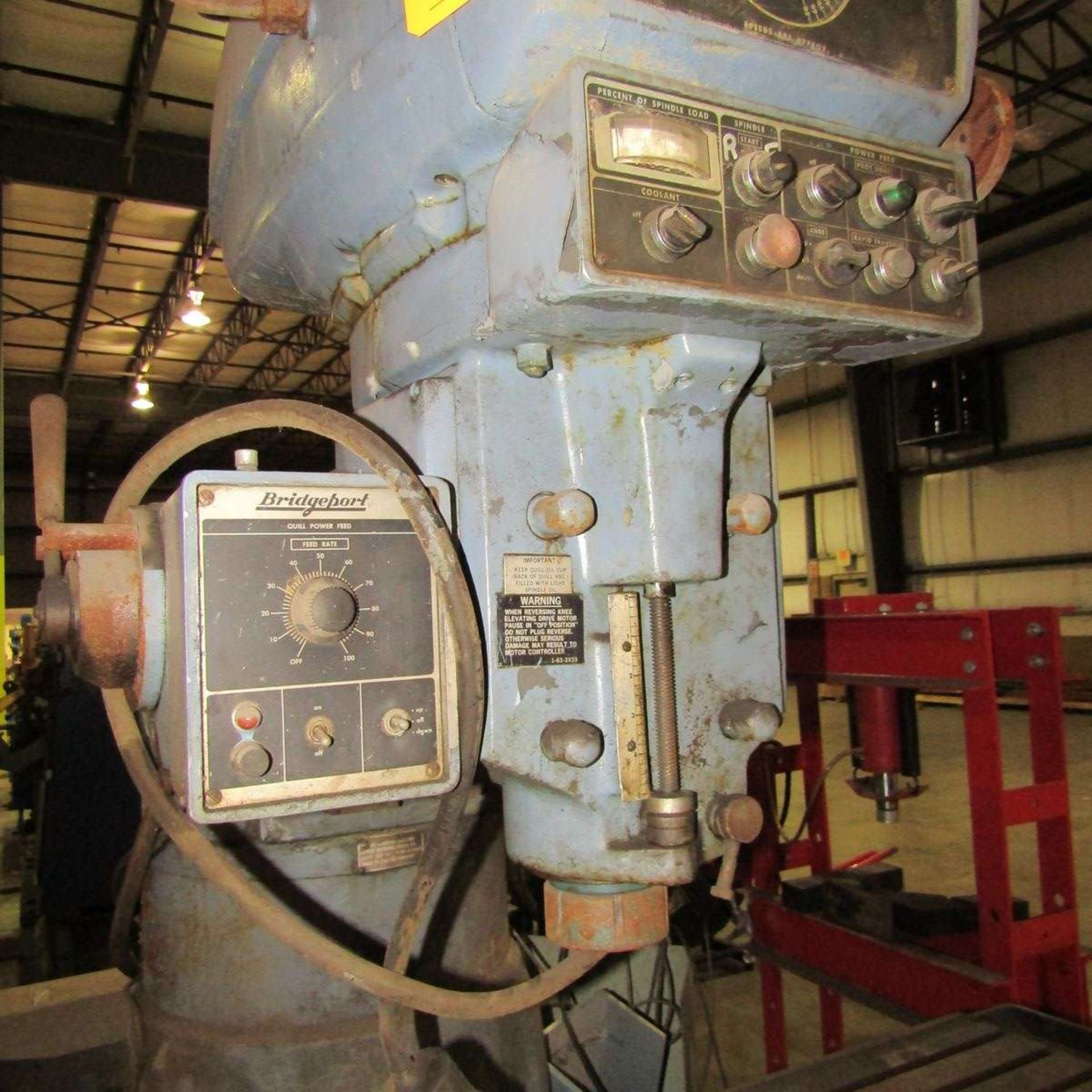 Bridgeport Series II Vertical Mill - Image 6 of 7