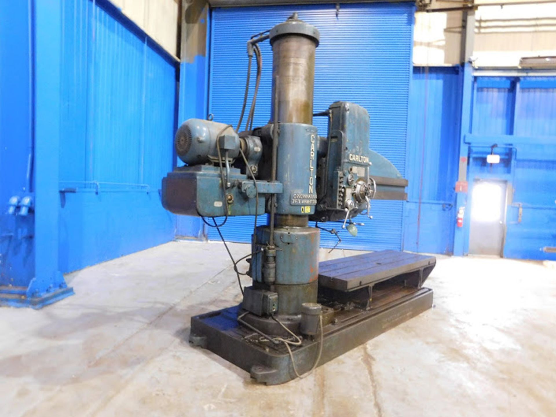 Carlton Radial Arm Drill, 7' x 17", Mdl: 4A (7045P) (Located In Painesville, OH) - Image 10 of 12