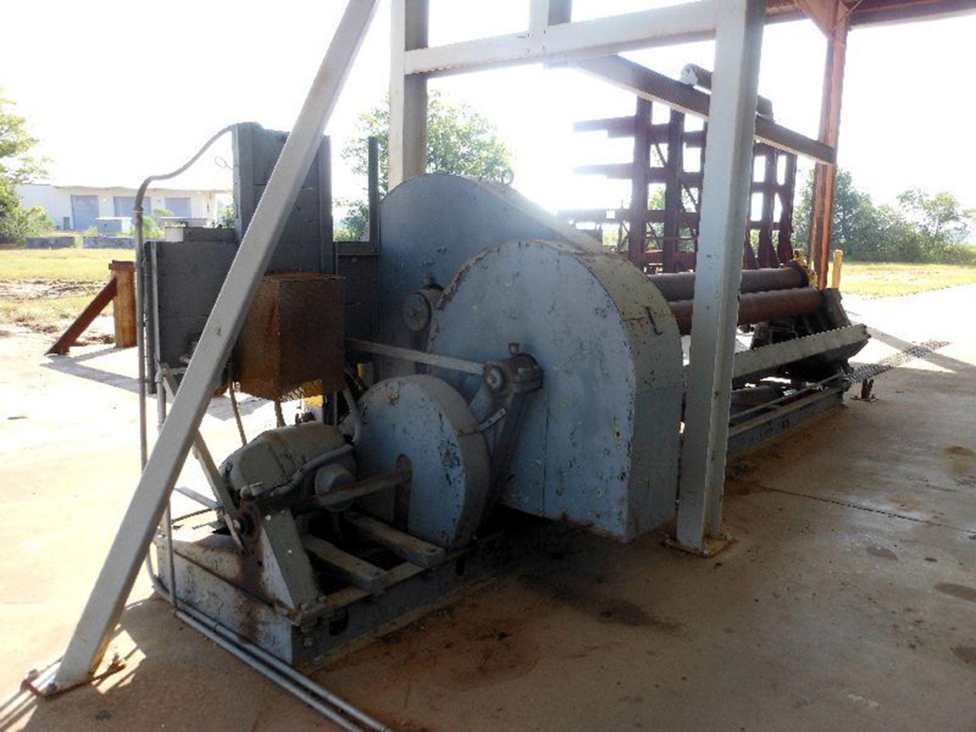 Bertsch Initial Pinch Power Roll, 3/16" x 12', Mdl: #7, S/N: 395-02 (6471P) (Located In Painesville,