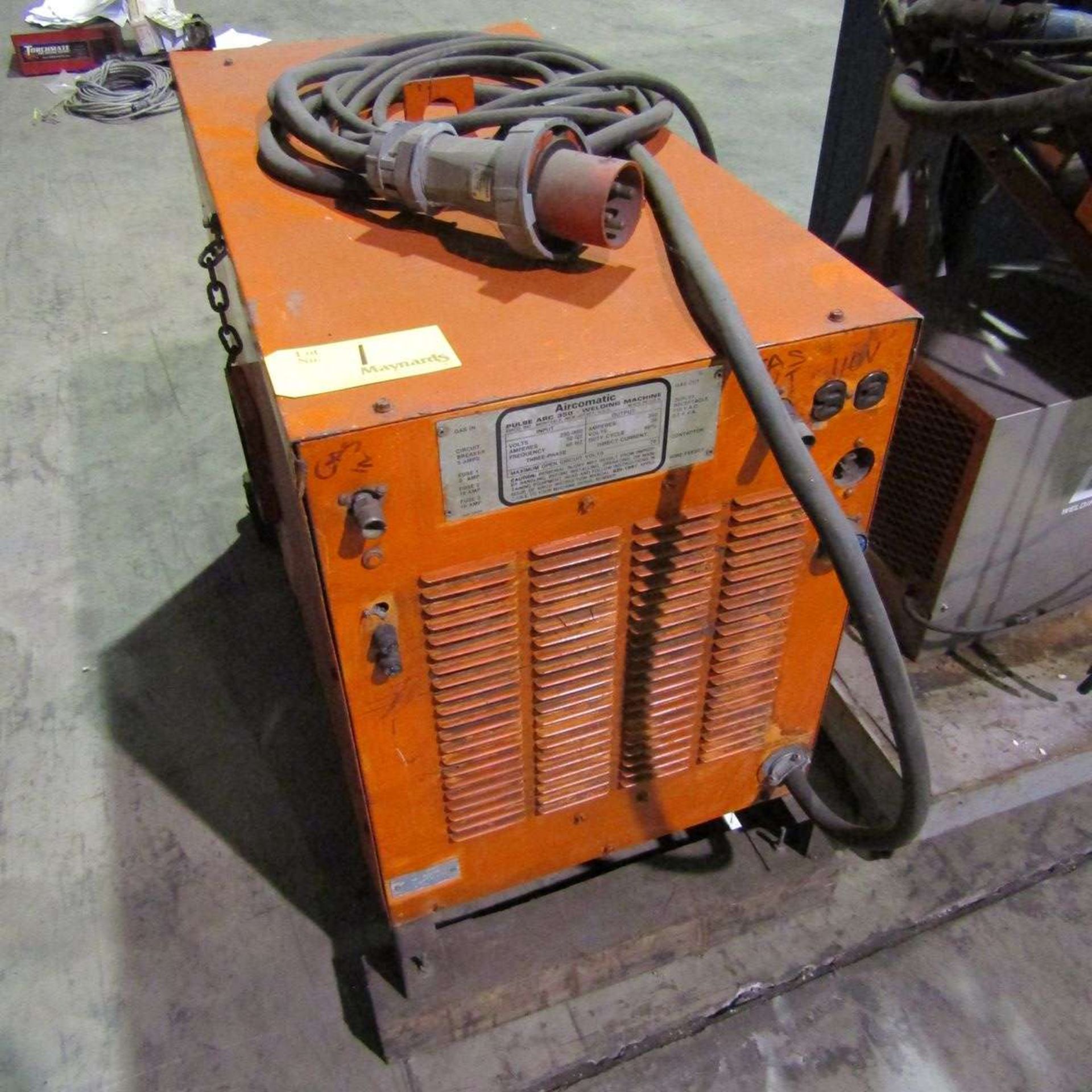 Aircomatic Pulse 350 Arc Welder - Image 4 of 5