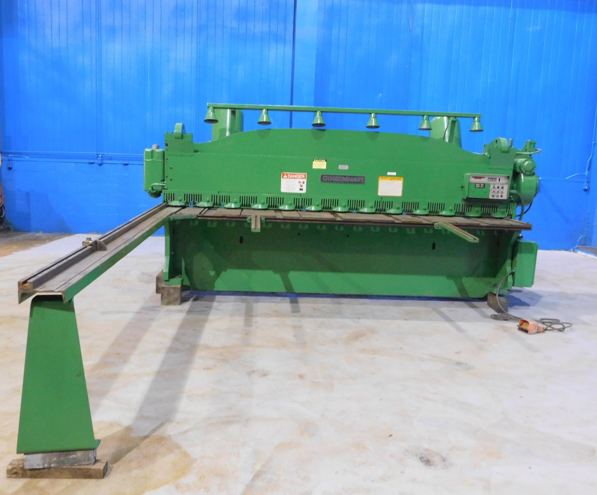 Cincinnati Power Shear, 1/4" x 12', Mdl: 2CC12, S/N: 44341 (5991P) (Located In Painesville, OH)
