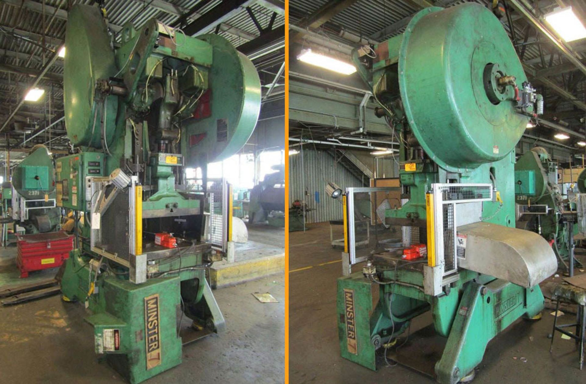 Minster OBI Punch Press, 75 Ton x 36" x 24", Mdl: #7, S/N: SS-7-23841 (8083P) (Located In