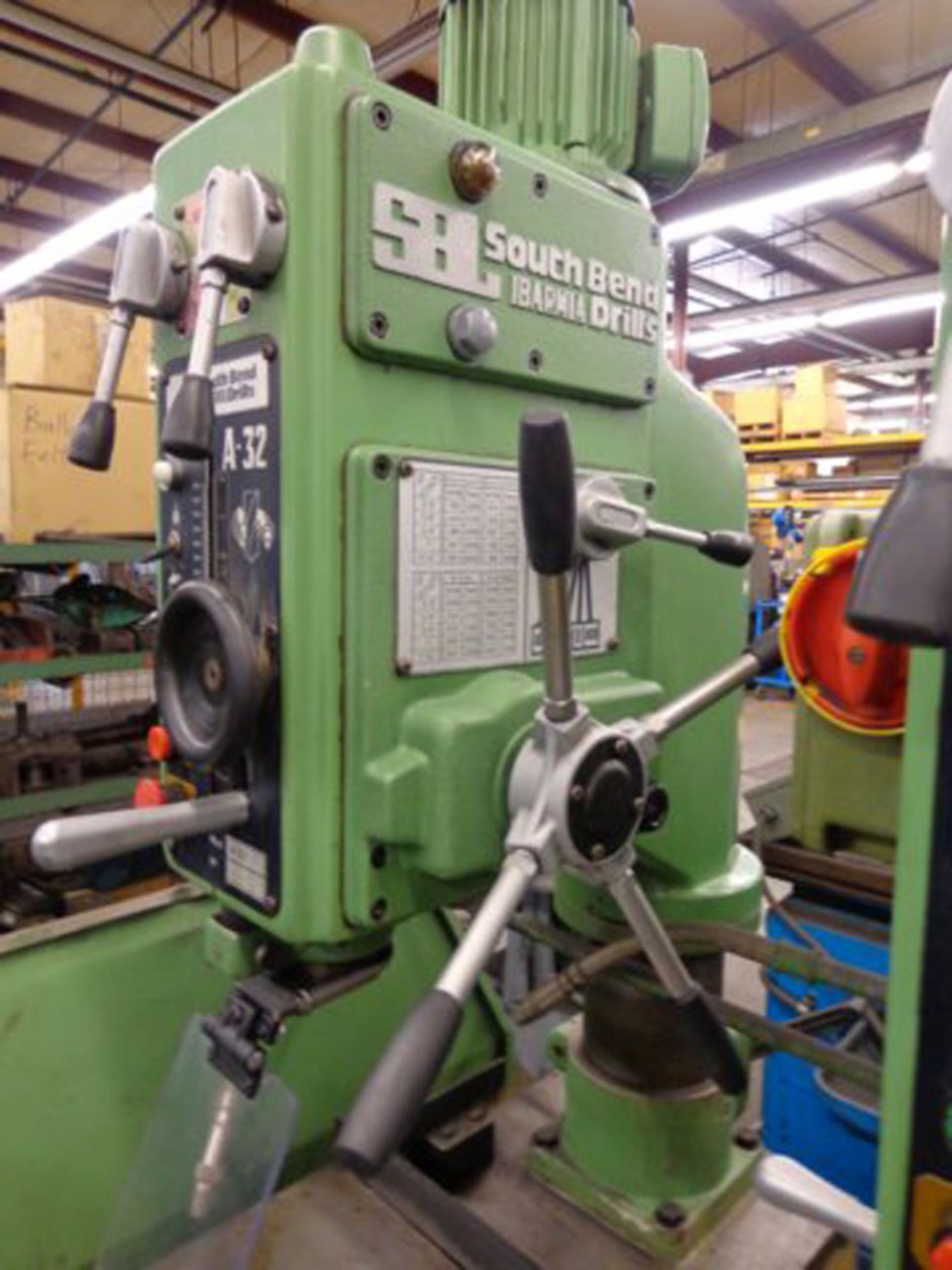 Ibarmia 6-Spindle Gang Drill, 27", Mdl: A- 32 & B-32, S/N: 660-F-1 Thru 6 (6574P) (Located In - Image 5 of 9