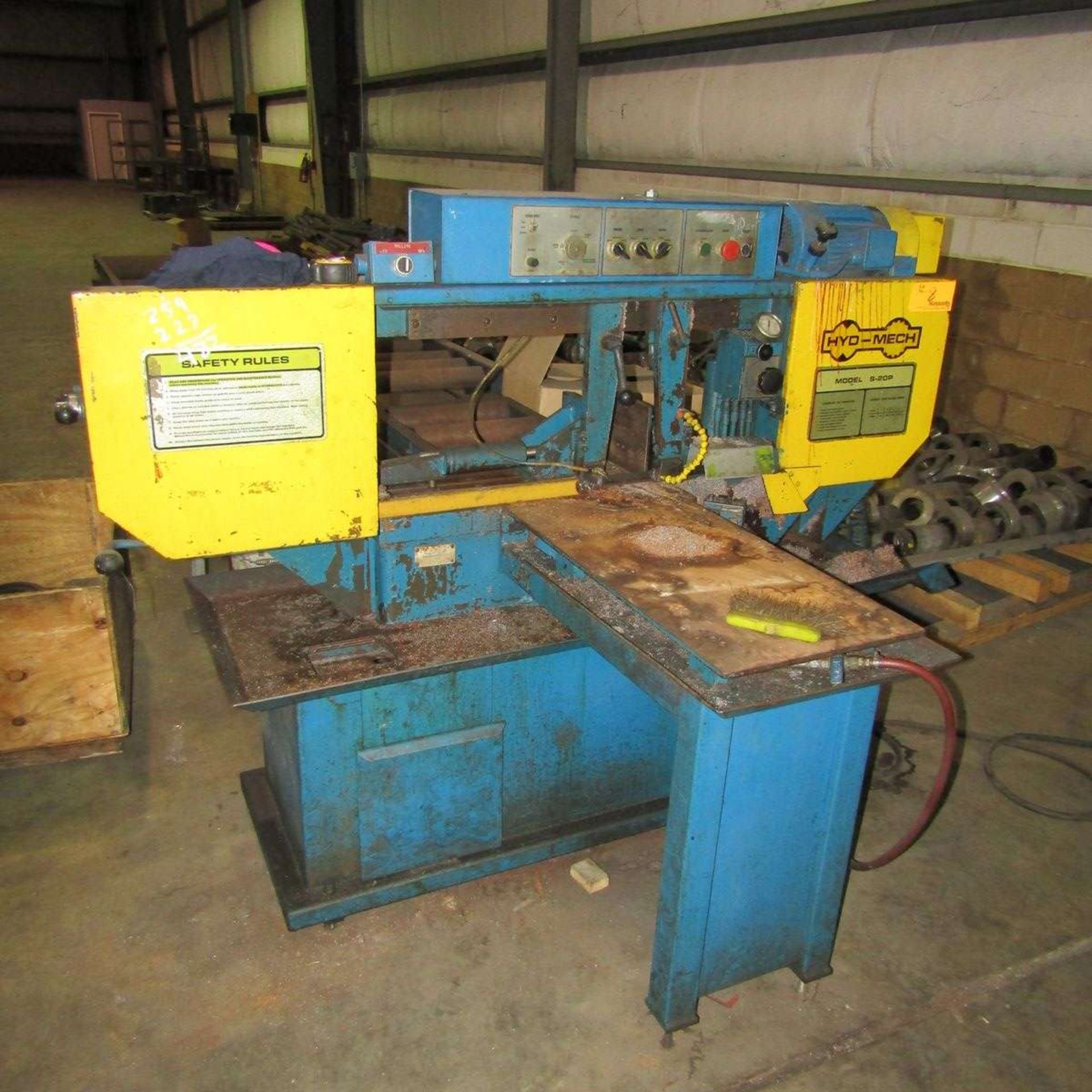 Hyd-Mech S-20P Horizontal Band Saw