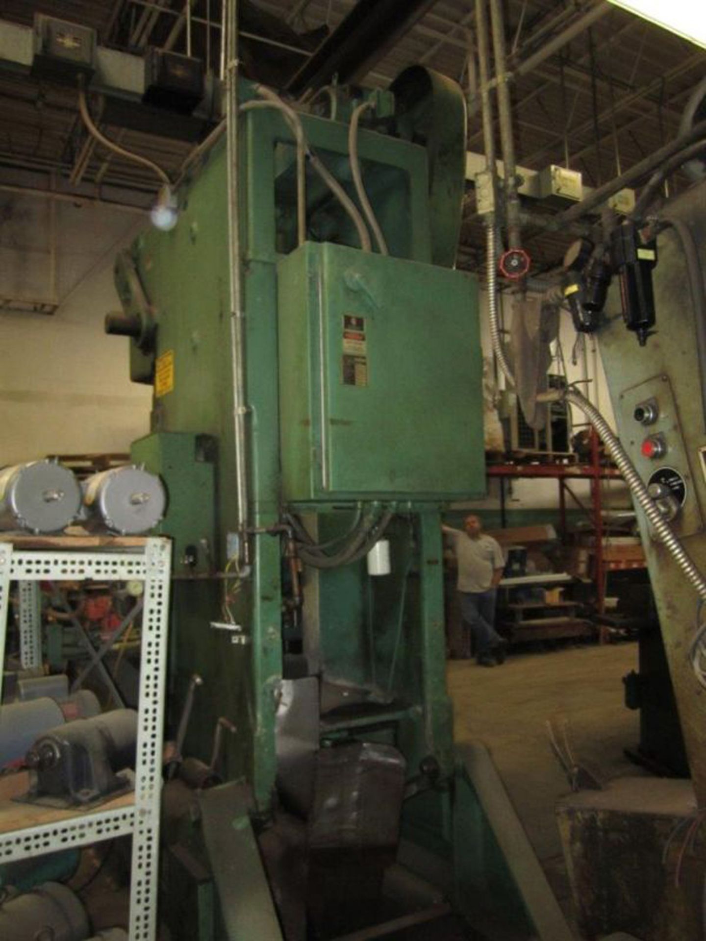 Minster OBI Punch Press, 75 Ton x 36" x 24", Mdl: #7, S/N: 22907 (6393P) (Located In Painesville, - Image 4 of 10