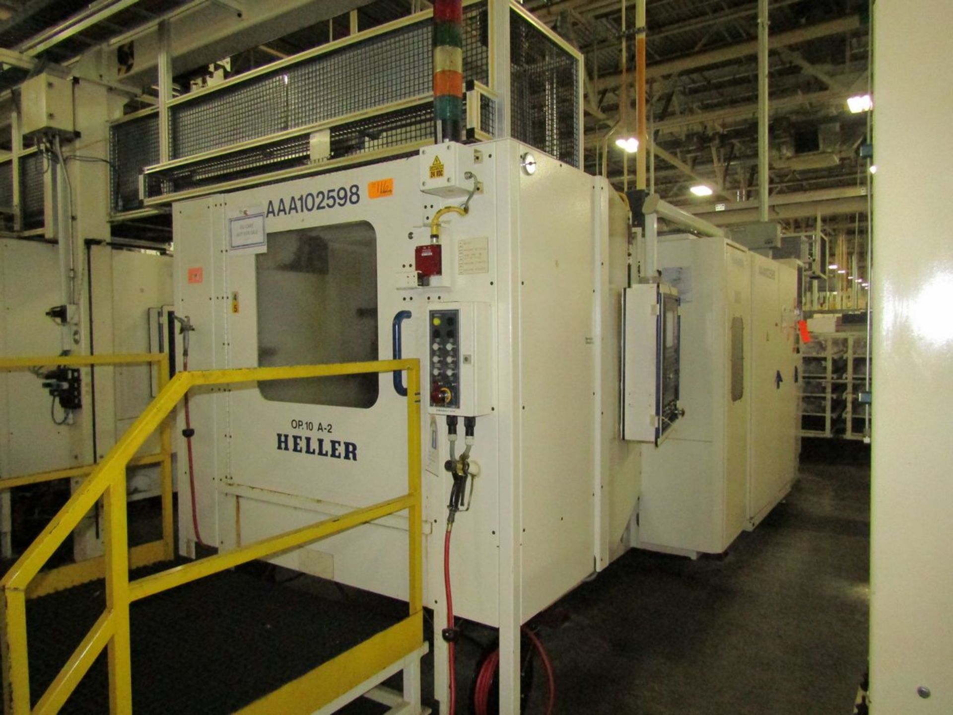 2002 Heller MC16 CNC Horizontal Machining Center