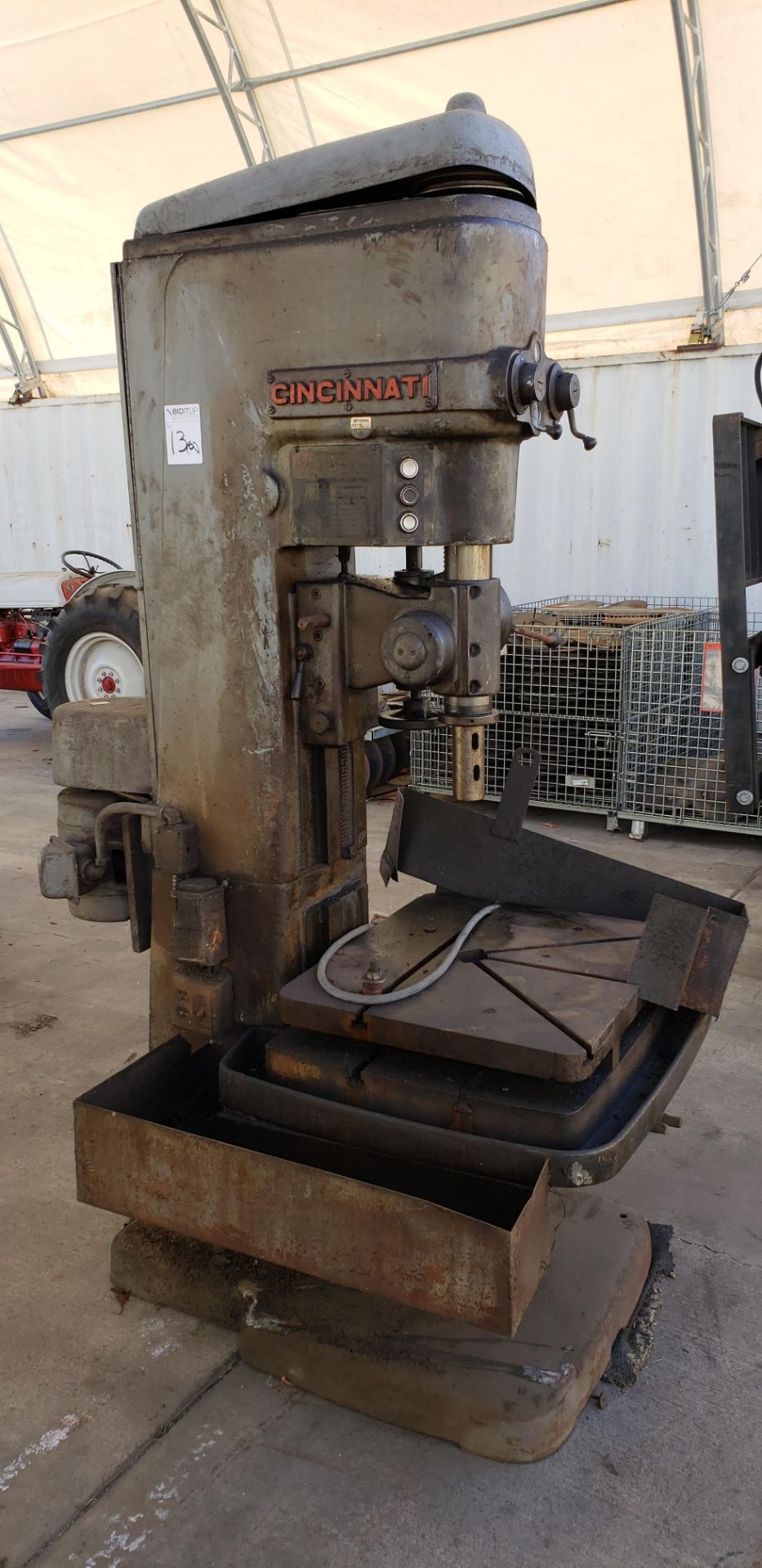 Cincinnati Bickford, Mdl: 21 Heavy Duty Drill Press Foot Print 7' x 4' x 5', Located In: Riverside