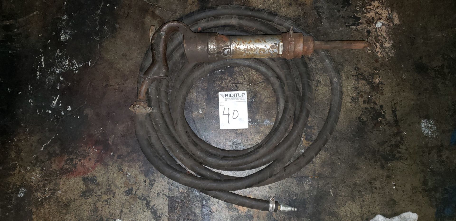 Ingersoll Rand Pneumatic Hammer Size: 3, Located In: Riverside