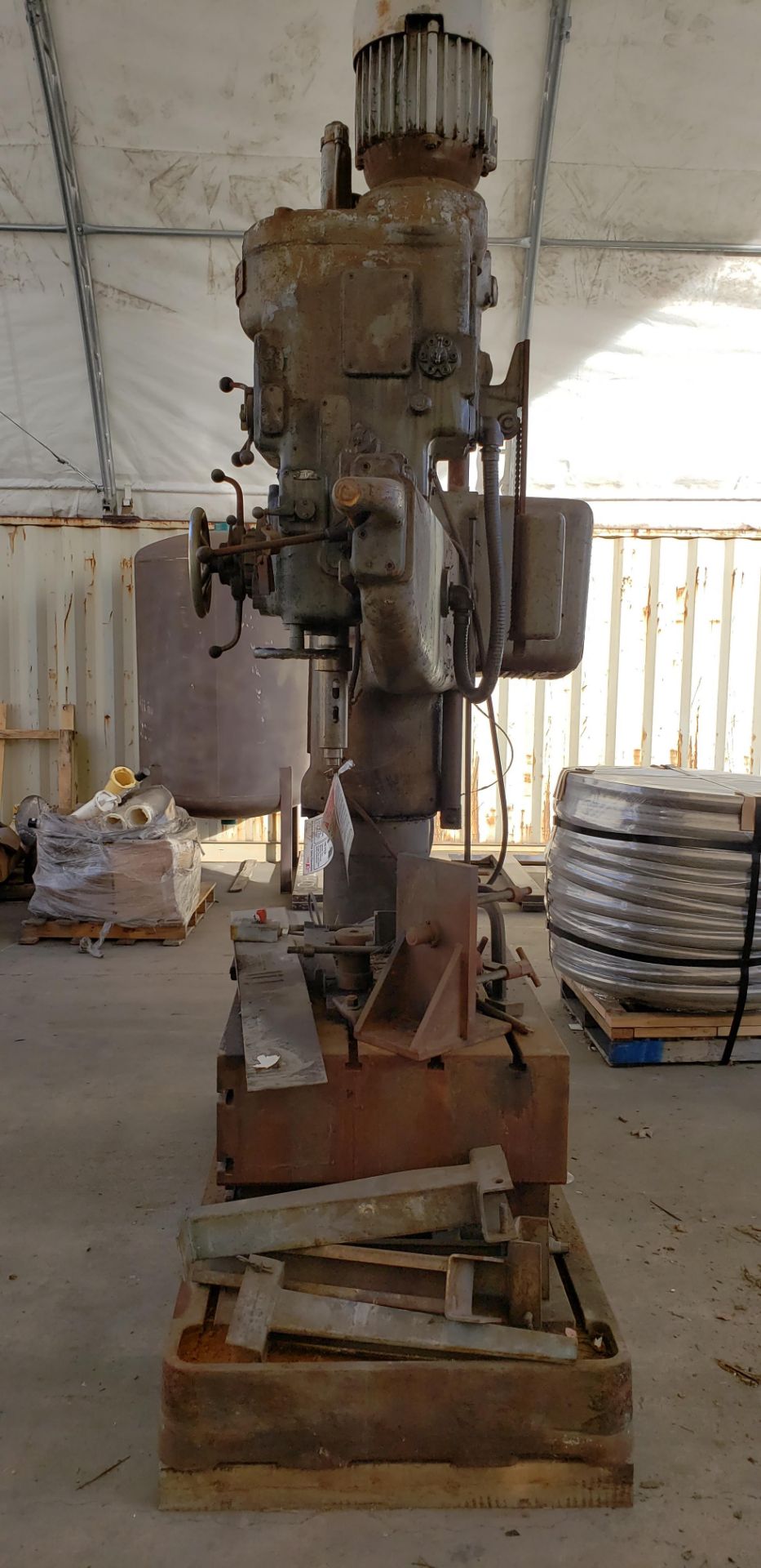 Archdale Heavy Duty Drill Press Foot Print 10' x 4' x 8', Located In: Riverside - Image 6 of 8