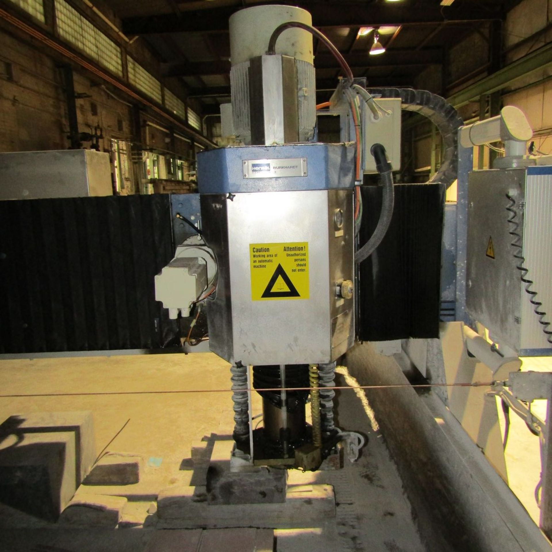 2005 Burkhardt-Hensel 561WZW Bridge Type CNC Automatic Slab Grinding/Polishing Machine - Image 6 of 8